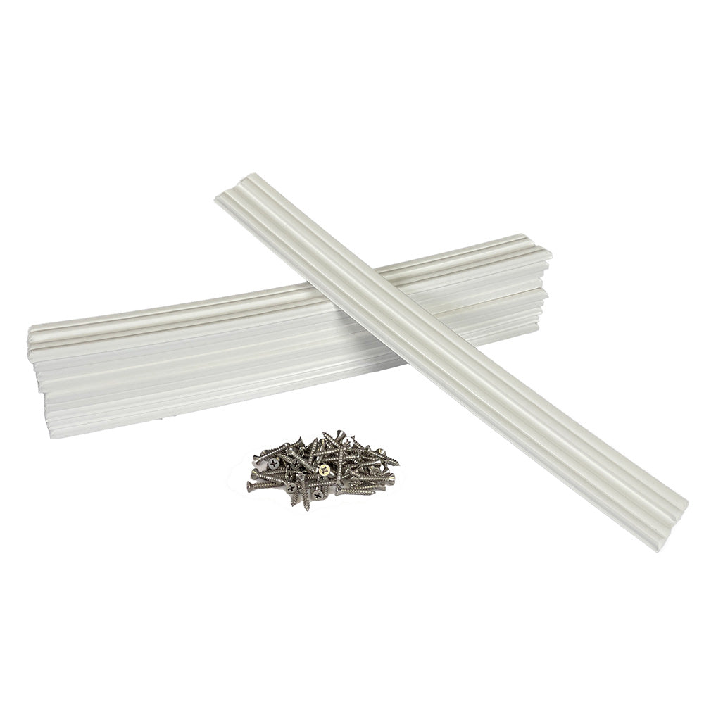 Caliber Marine Slides 1.5"x15" White *10-Pack [23031]