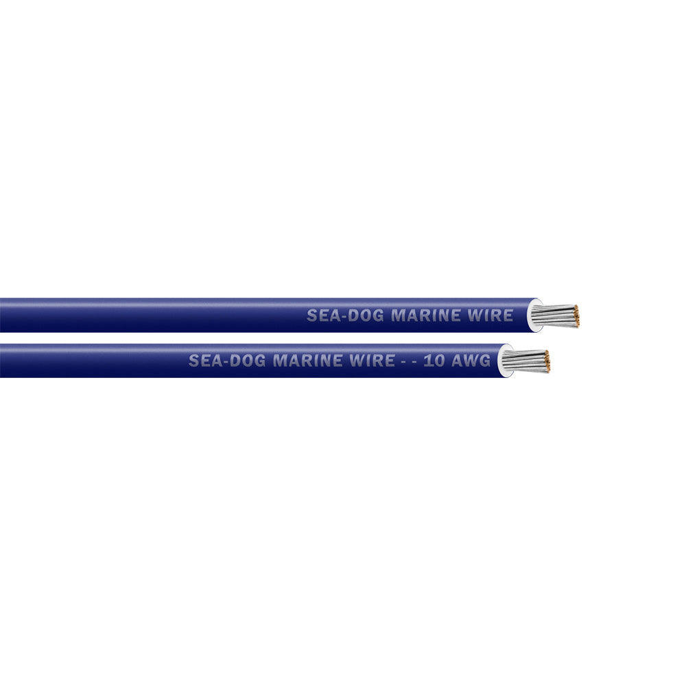 Sea-Dog 10 AWG Dark Blue Primary Wire - 250' [8010064]