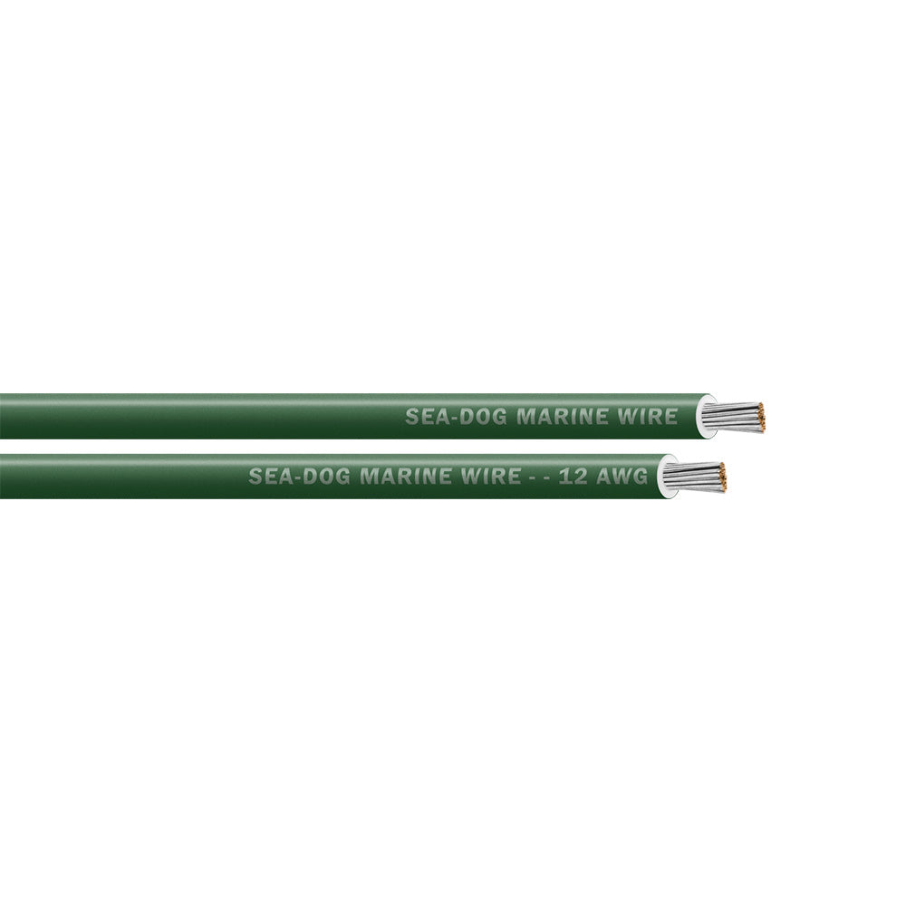 Sea-Dog 12 AWG Green Primary Wire - 400' [8012046]