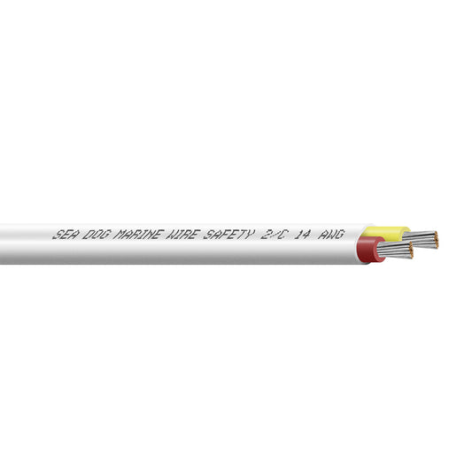 Sea-Dog 14/2 AWG Duplex Safety Wire - Red/Yellow - 25' [8014220]