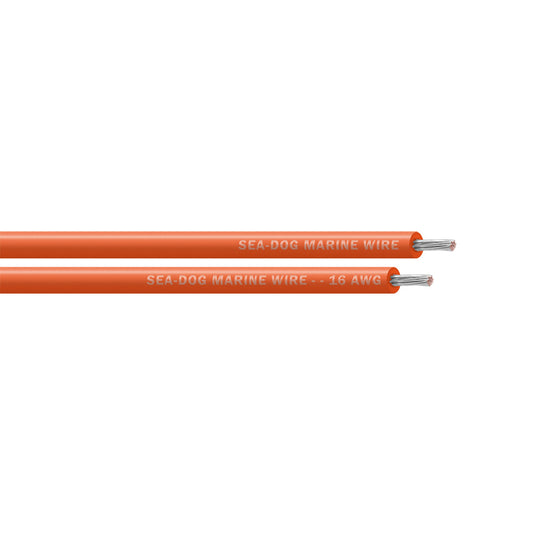 Sea-Dog 16 AWG Orange Primary Wire - 1000' [8016089]