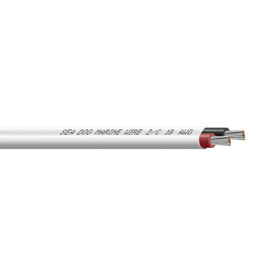 Sea-Dog 18/2 AWG Flat Duplex Wire Red/Black - 500' [8018207]