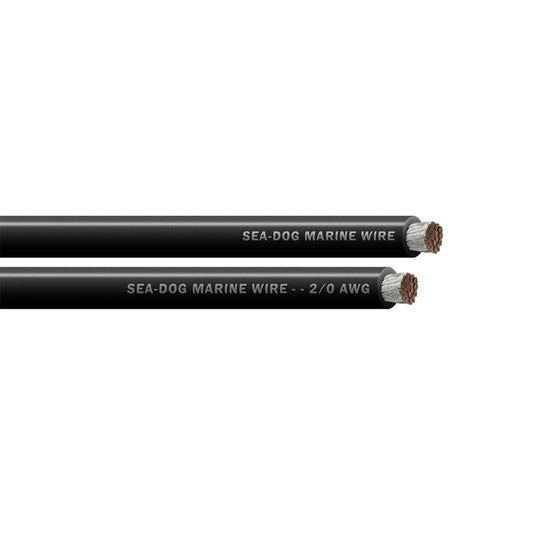 Sea-Dog 2/0 AWG Black Battery Cable - 50' [8021011]