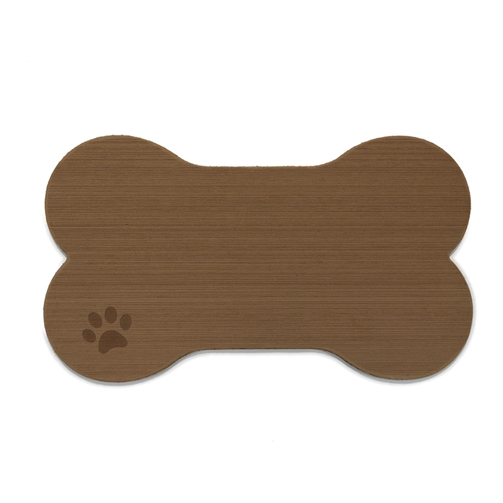 SeaDek Dog Bowl Mat - Cappuccino/Black - Large - 16.5" x 29.5" [63207-91090]