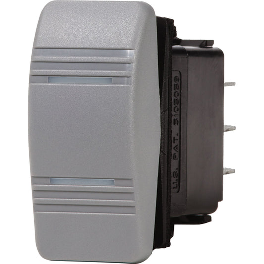 Blue Sea 8220 Water Resistant Contura III Switch - ON-OFF-ON - Grey [8220]