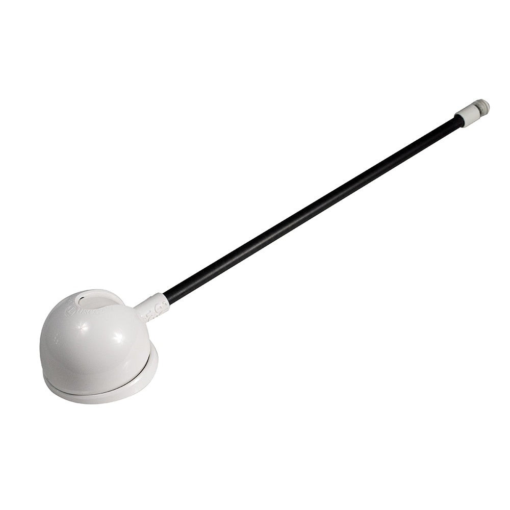 Lumitec Contour Anchor Light - 12" - Black Shaft White Base [101585]