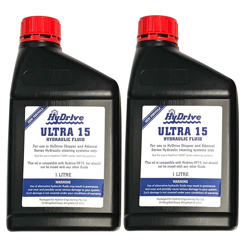 HyDrive Ultra 15 Oil Quantity 2 - 1 Liter Bottles [ULTRA15OIL]