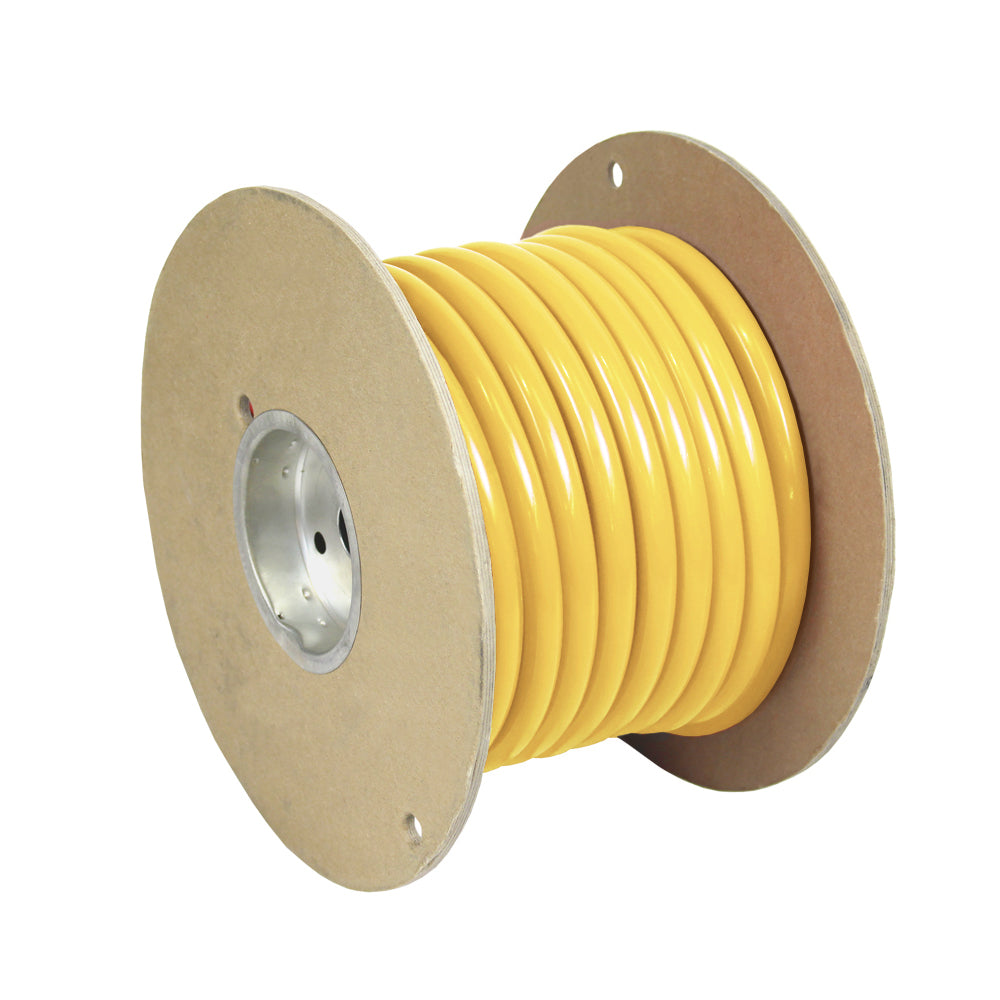 Pacer Yellow 4 AWG Battery Cable - 25  [WUL4YL-25]