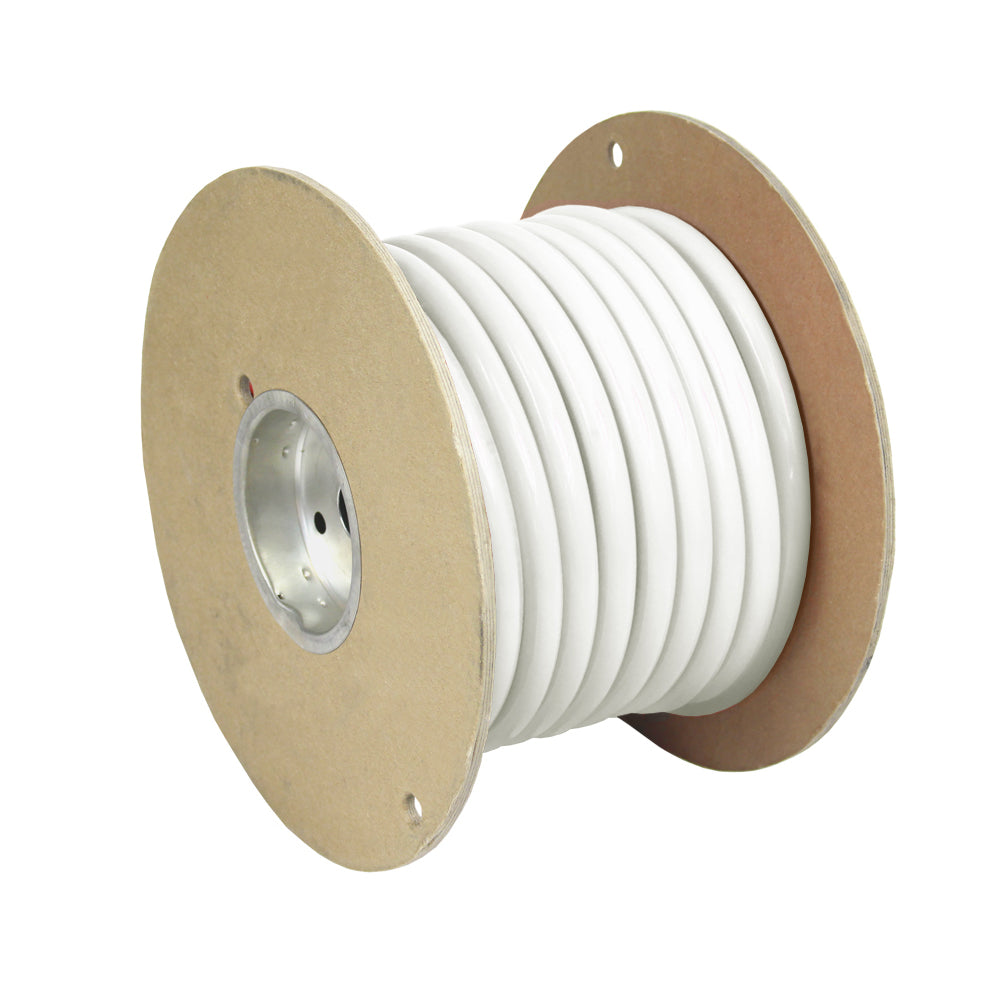 Pacer White 2 AWG Battery Cable - 50  [WUL2WH-50]