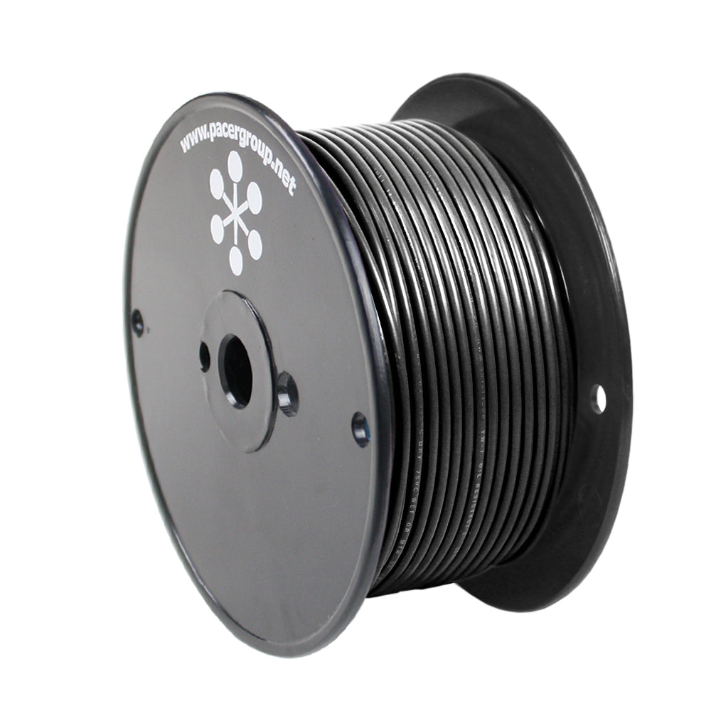 Pacer Black 18 AWG Primary Wire - 250  [WUL18BK-250]